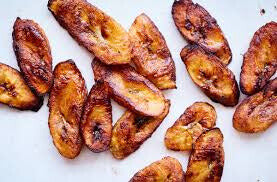 Fried Plantain with sauce